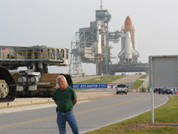 Me with Space Shuttle Atlantis shortly befor the final launch
